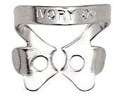 Ivory Stainless Steel Rubber Dam Clamp, Winged Bicuspid, #00, 50057302 thumbnail 3