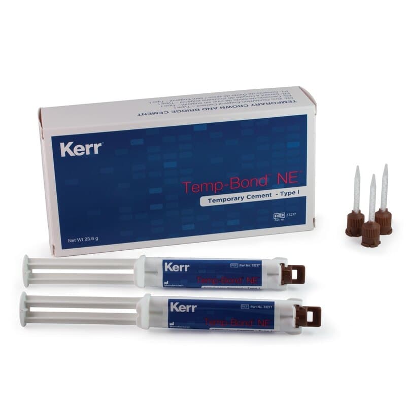TempBond NE Non-Eugenol Temporary Cement, Automix Syringe Kit, 2 x 11.7 g Syringes with 20 Mixing Tips, 33217 thumbnail 10