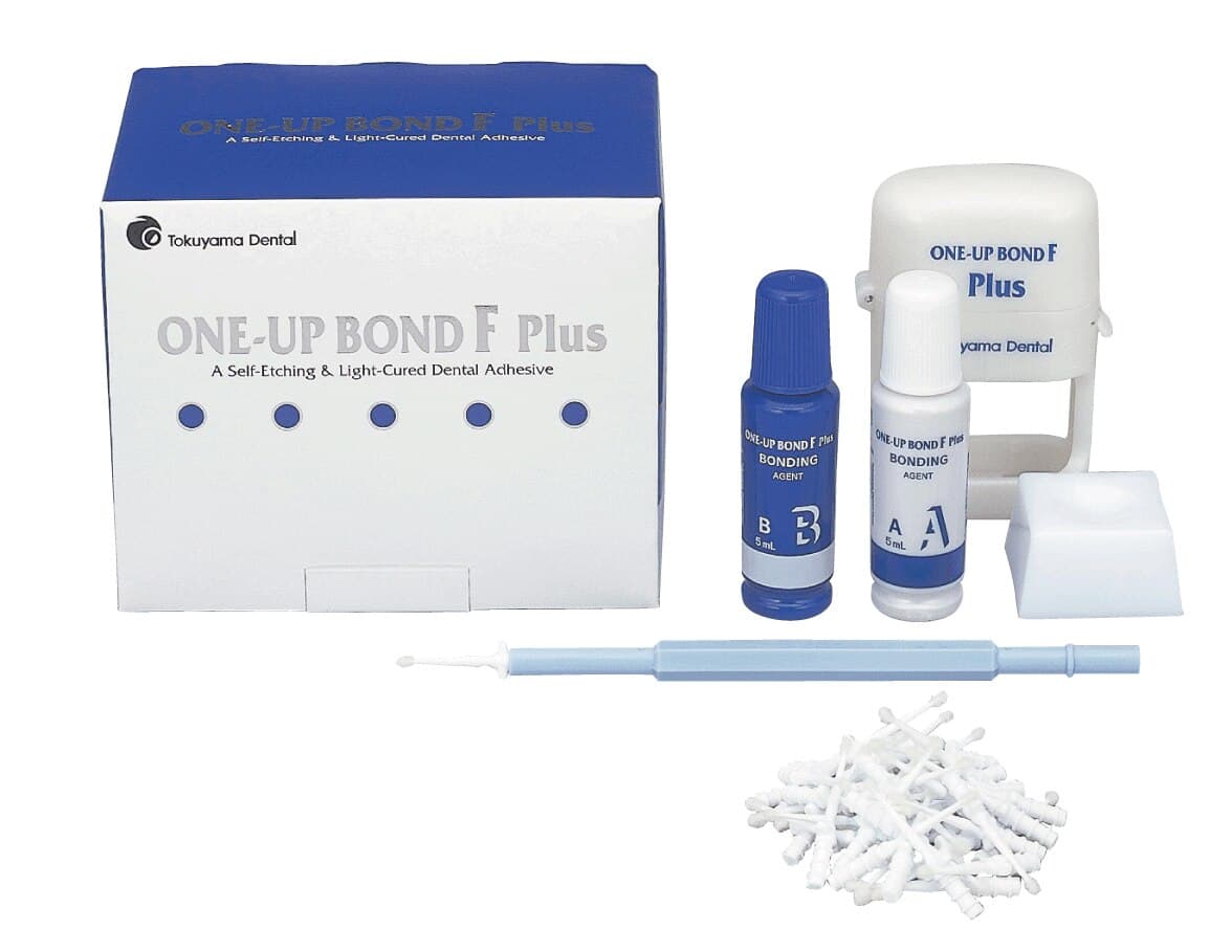 One-Up Bond F Plus Self-Etch Light-Cure Bonding Agent Kit, 5 mL A + 5 mL B, 50 Applicator Tips, 14706 thumbnail 7