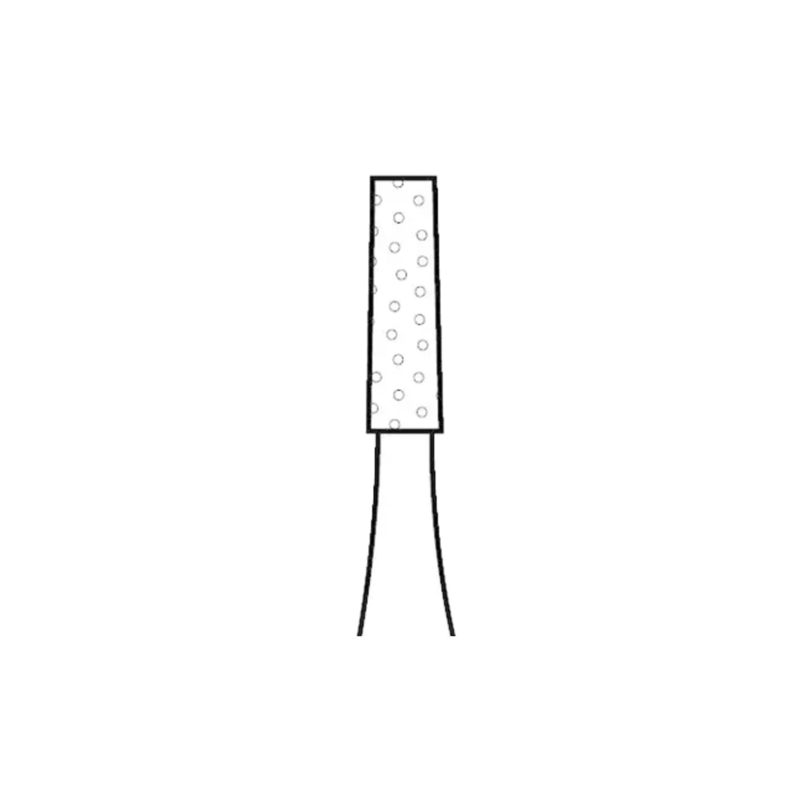 Two Striper Operative Diamond Bur, FG, Flat-End Taper/Cylinder, #557, 1.0 mm, Medium (Blue), 5/Pk, 2013281 thumbnail 7