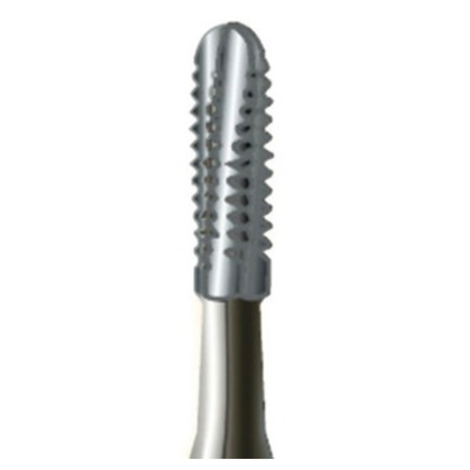 SS White Oral Surgery Carbide Bur, HP, Long Round End Taper Cross Cut Fissure, #1702L, 10/Pk, 14917 thumbnail 7