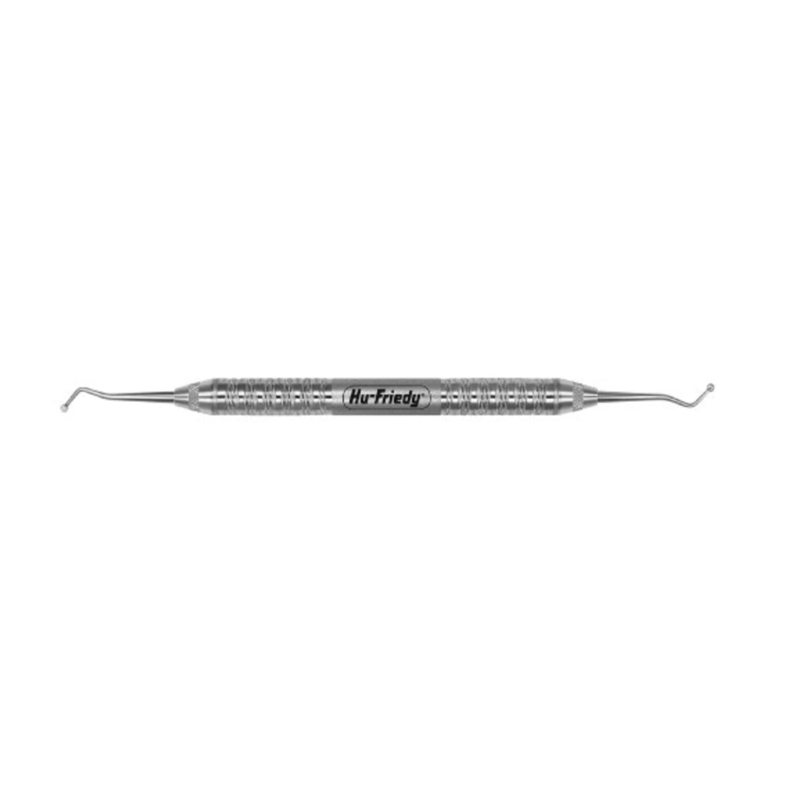 Hu-Friedy #19 Double-Ended Excavator, Spoon 2.0 mm, #6 Satin Steel Handle, EXC196 thumbnail 3