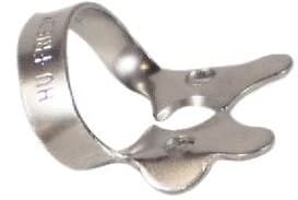 Hu-Friedy Satin Steel Rubber Dam Clamp, #2A, Winged, Larger Premolars, Matte Finish, 1/Pk, RDCM2A thumbnail 3