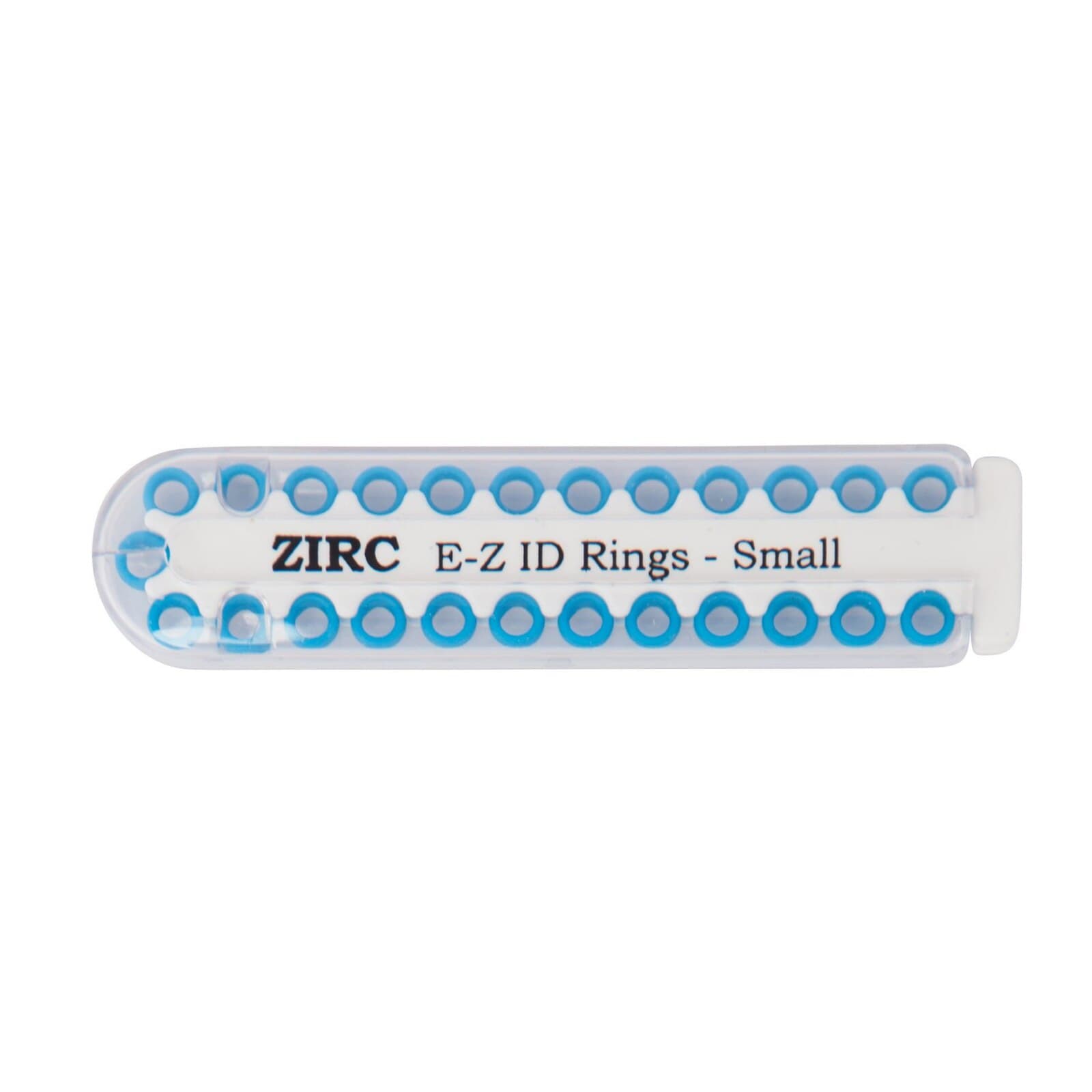 Zirc E-Z ID Instrument Rings, Small, Neon Blue, 1/8", 25/Pk, 70Z100N thumbnail 3