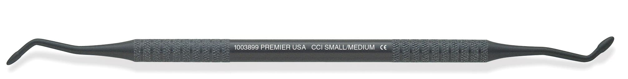 Premier Composite Contact Instrument (CCI), Small/Medium, Double-Ended, Black Anodized Aluminum, Round Handle, 1/Pk, 1003899 thumbnail 3