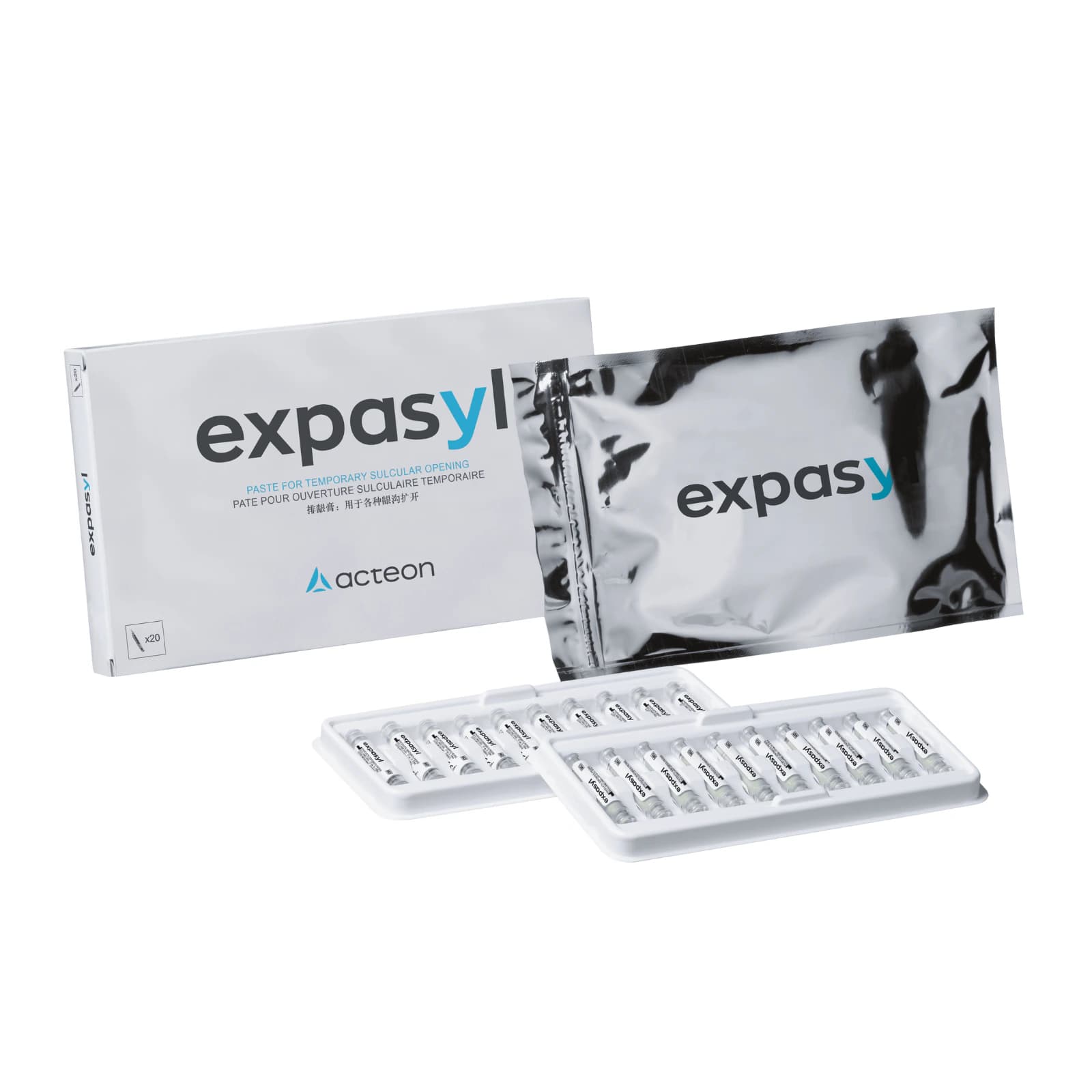 Expasyl Gingival Retraction Paste Capsules, Standard, 1 g, 20/Pkg, 261030 thumbnail 7