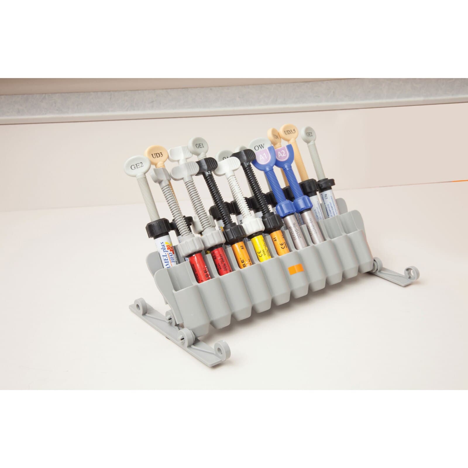Zirc Syringe 20-Unit Stand, Holds 20 Syringe Tubes, Folds Flat, 20Z487 thumbnail 3