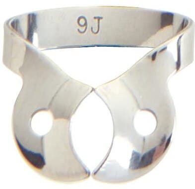 Ivory Stainless Steel Wingless Rubber Dam Clamp, #W8, Molar, 1/Pk, 50057534 thumbnail 3