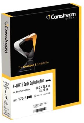 Carestream Health X-Omat 2 Dental Duplicating Film, 8" x 10", 50/Box, 1753185 - X-Omat Duplicating Film 8x10 50/Bx - Image 1