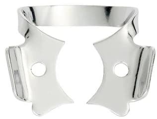 Hygenic HySolate Gloss Finish Winged Rubber Dam Clamp #7, Flat Jawed, General Purpose, Lower Molar, H02758, 1/Pk thumbnail 9