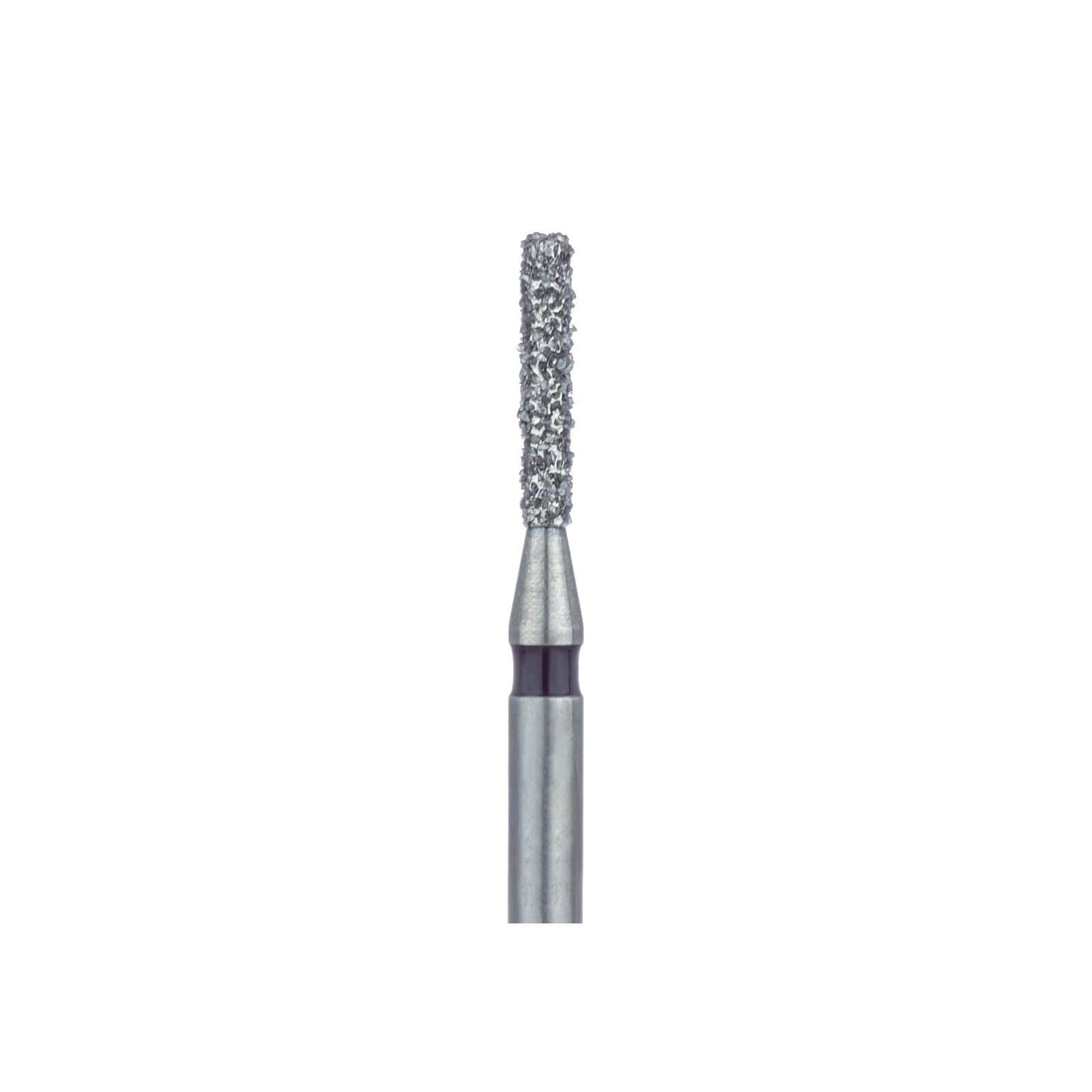 Meisinger 837-012-HP Multi-Use Diamond Bur, Medium Grit, Cylinder Shape, 1.2 mm Diameter, 6 mm Working Length, HP Shank, 5/Pack thumbnail 2