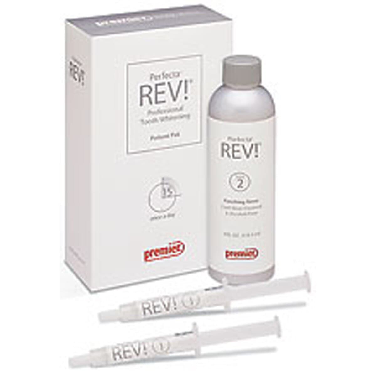 Perfecta REV! Take-Home Tooth Whitening Patient Pak, 14% Hydrogen Peroxide, 2 x 3cc Syringes + 4oz Finishing Rinse, 4000142 thumbnail 3