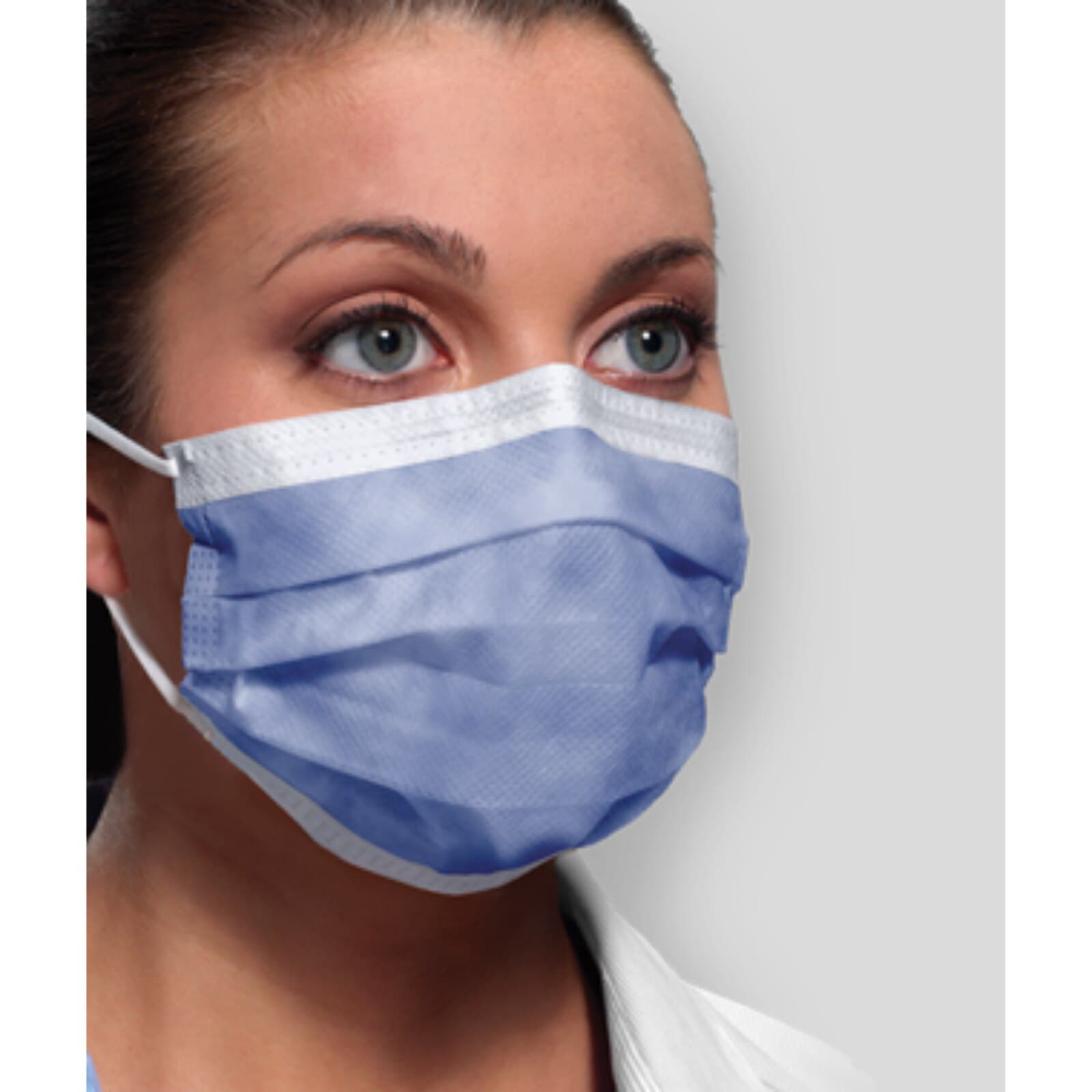 Isofluid™ Surgical Earloop Face Mask, ASTM Level 1, Green, Latex-Free, 50/Box, GCIGR thumbnail 10