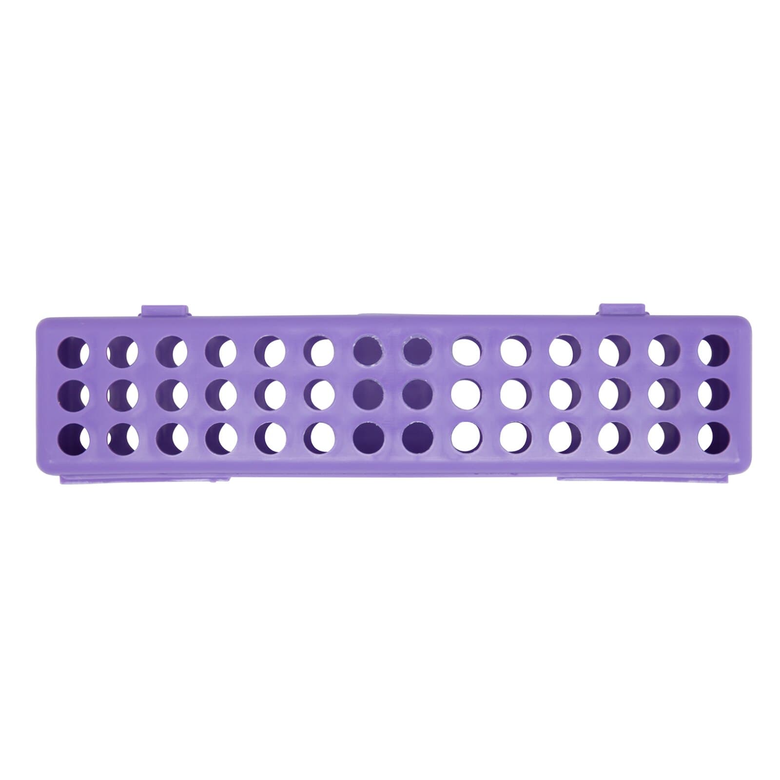 Zirc Steri-Container Standard, Neon Purple, 8-1/8" x 1-7/8" x 1-7/8", Holds 10-14 Instruments, 50Z900R, 1/Pk thumbnail 7