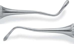 Premier #17 (C22) Double-Ended Excavator with Tactile Balance (TB) Handle, 1.6 mm Tip, 1003452 - Excavator DE TB 17 - Image 1