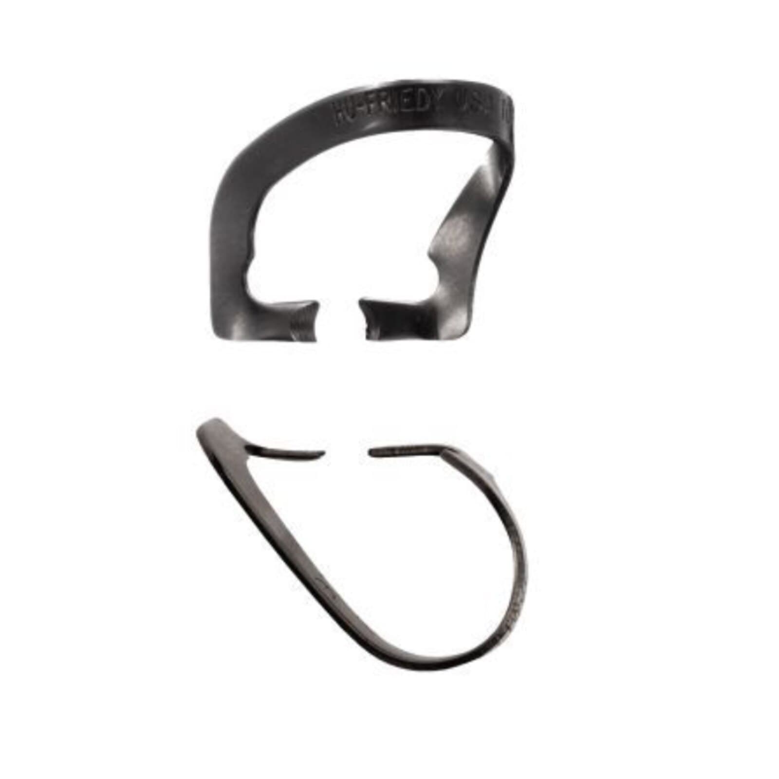 Hu-Friedy #106L Rubber Dam Clamp, Black Line, Wingless, Anterior, RDCM106LX thumbnail 2