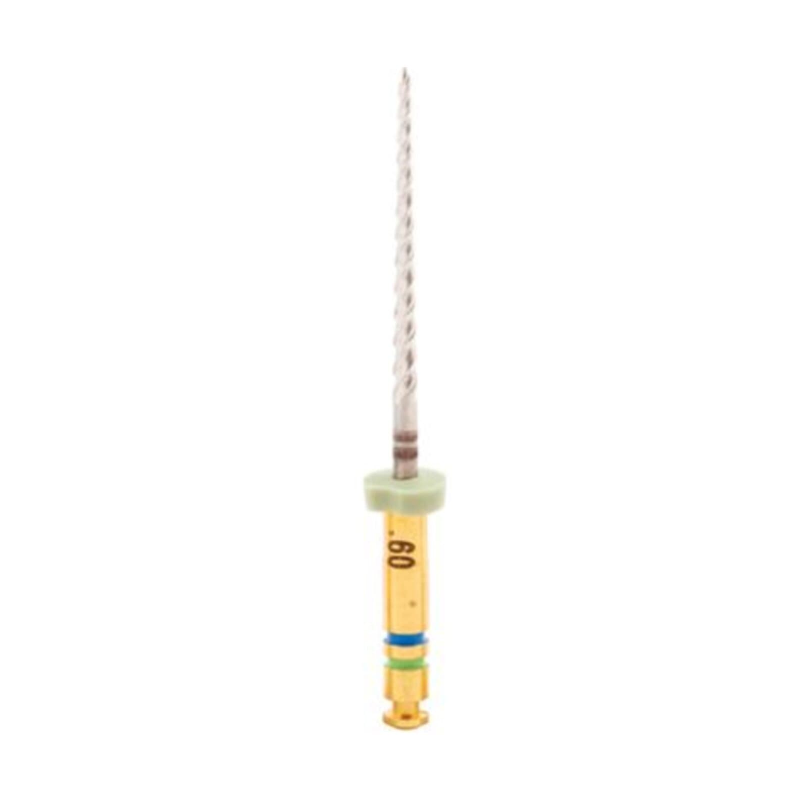 K3 Nickel-Titanium Rotary Endodontic Files, #60 Tip, .04 Taper, 21 mm, Blue, 6/Pack, 825-4601 thumbnail 3