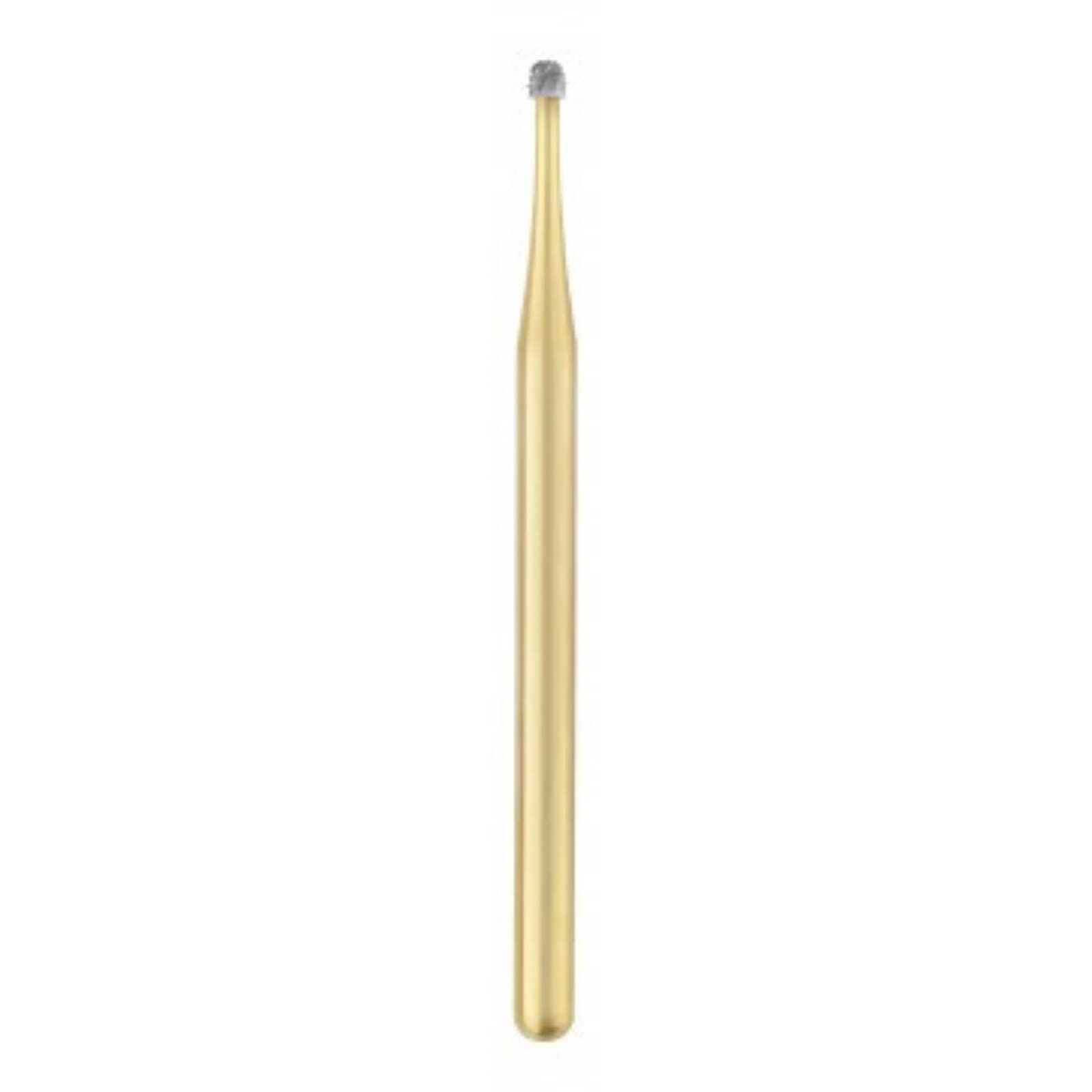 Great White Gold Series Carbide Burs, Friction Grip Surgical Length (FGSL), Round #2R, 5/Pk, GWSL2R thumbnail 3