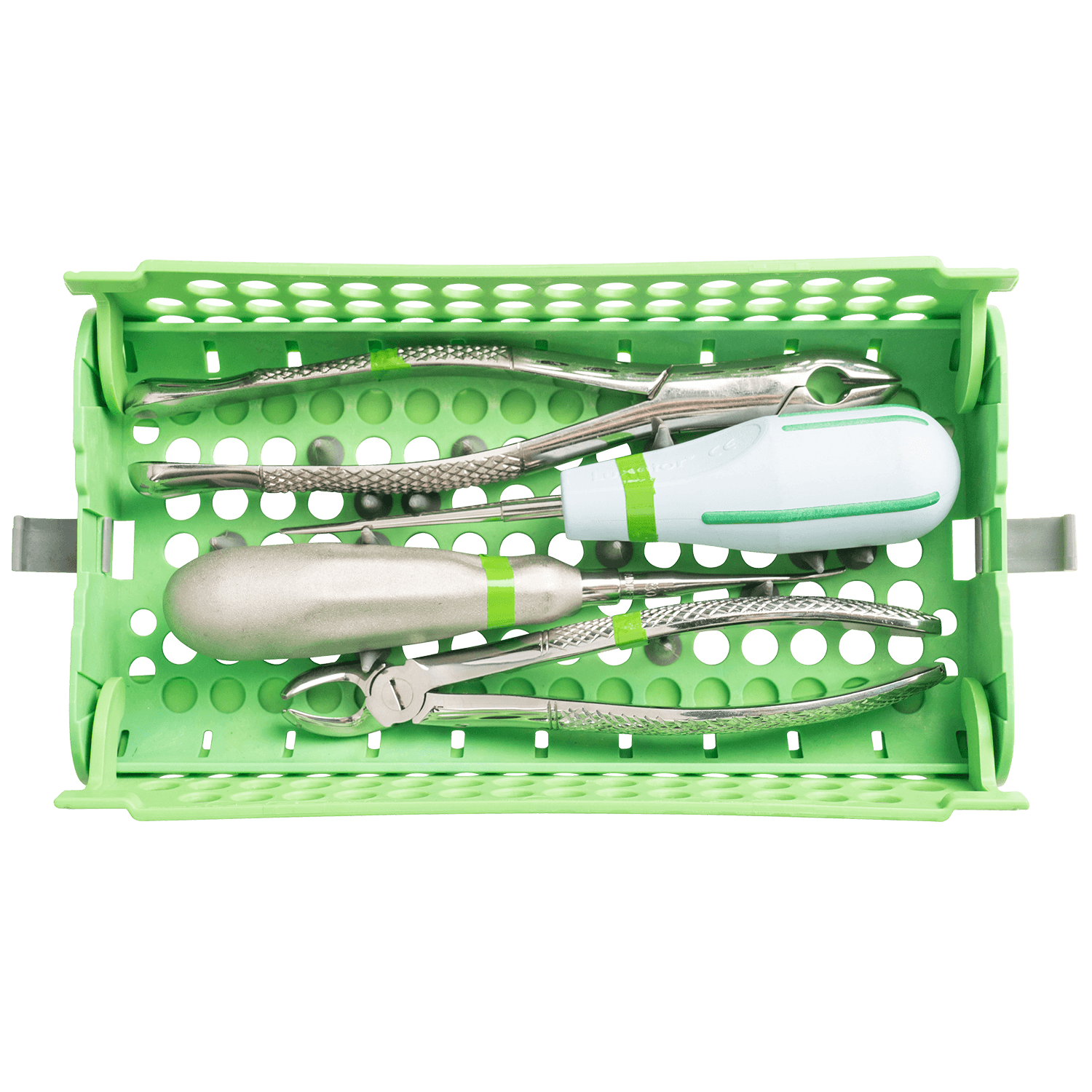 Zirc Performance Tool Organizer, Neon Green, 8-3/16" x 4-1/4" x 1-7/32", 50Z940P thumbnail 2