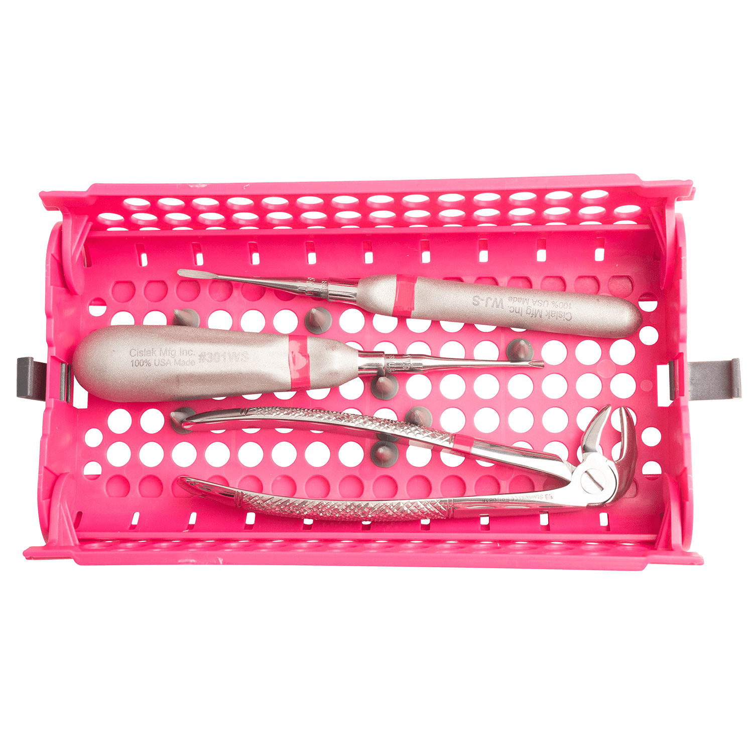 Zirc Performance Tool Organizer, Neon Pink, 8-3/16" x 4-1/4" x 1-7/32", 50Z940S thumbnail 3