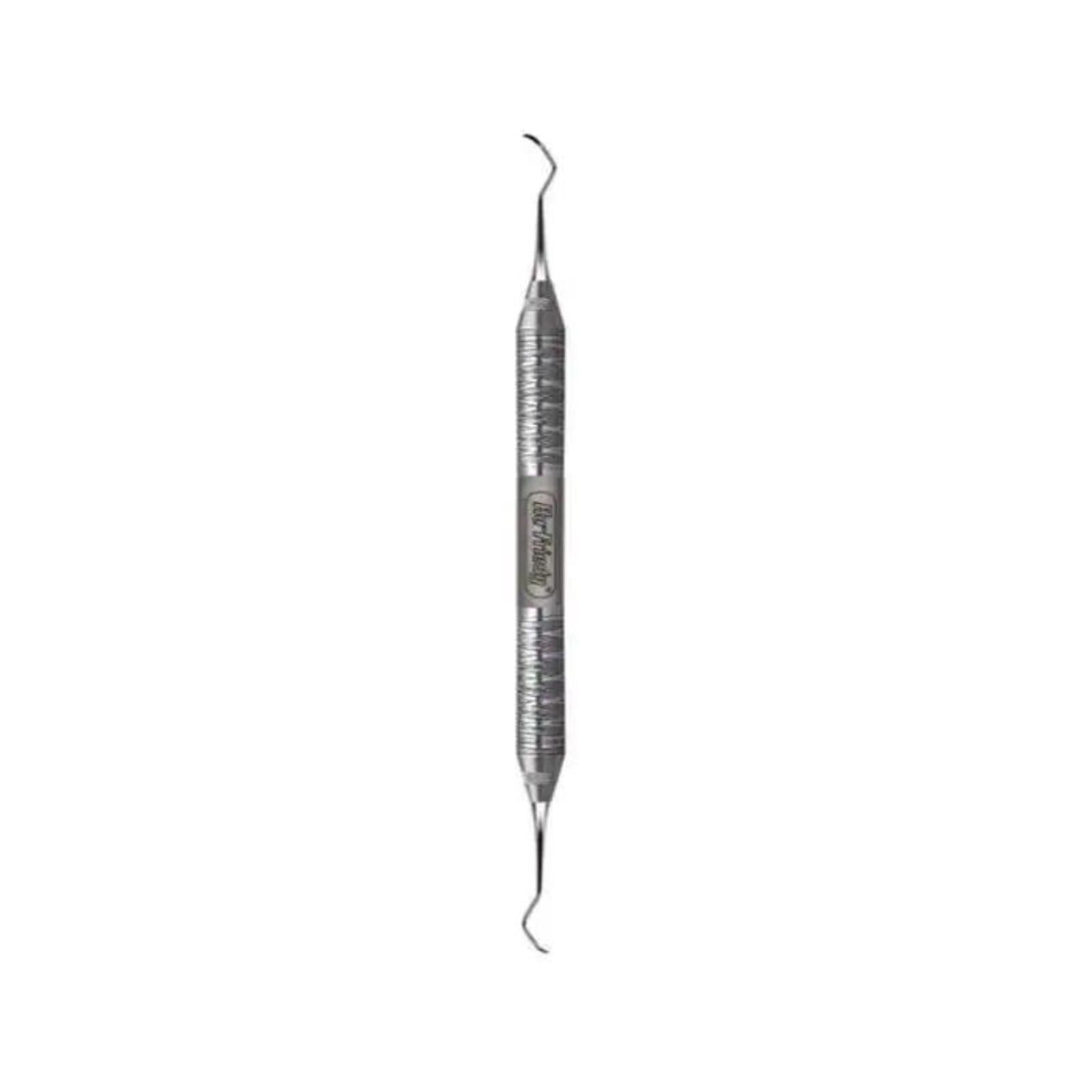 Hu-Friedy Columbia 13/14 Rigid Universal Curette, #6 Satin Steel Handle, SC13/14R6 thumbnail 3