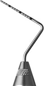 Hu-Friedy Qulix Color-Coded Periodontal Probe, UNC-15 (1-15), Single-End, #7 Satin Steel Colours Handle, PCPUNC157 thumbnail 7