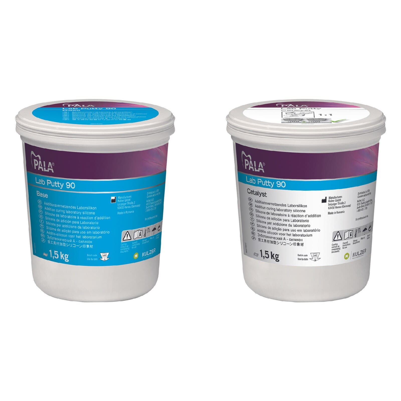 Pala Lab Putty Shore 90, Light Blue, 2 x 5 kg (10 kg), 66057433 thumbnail 3