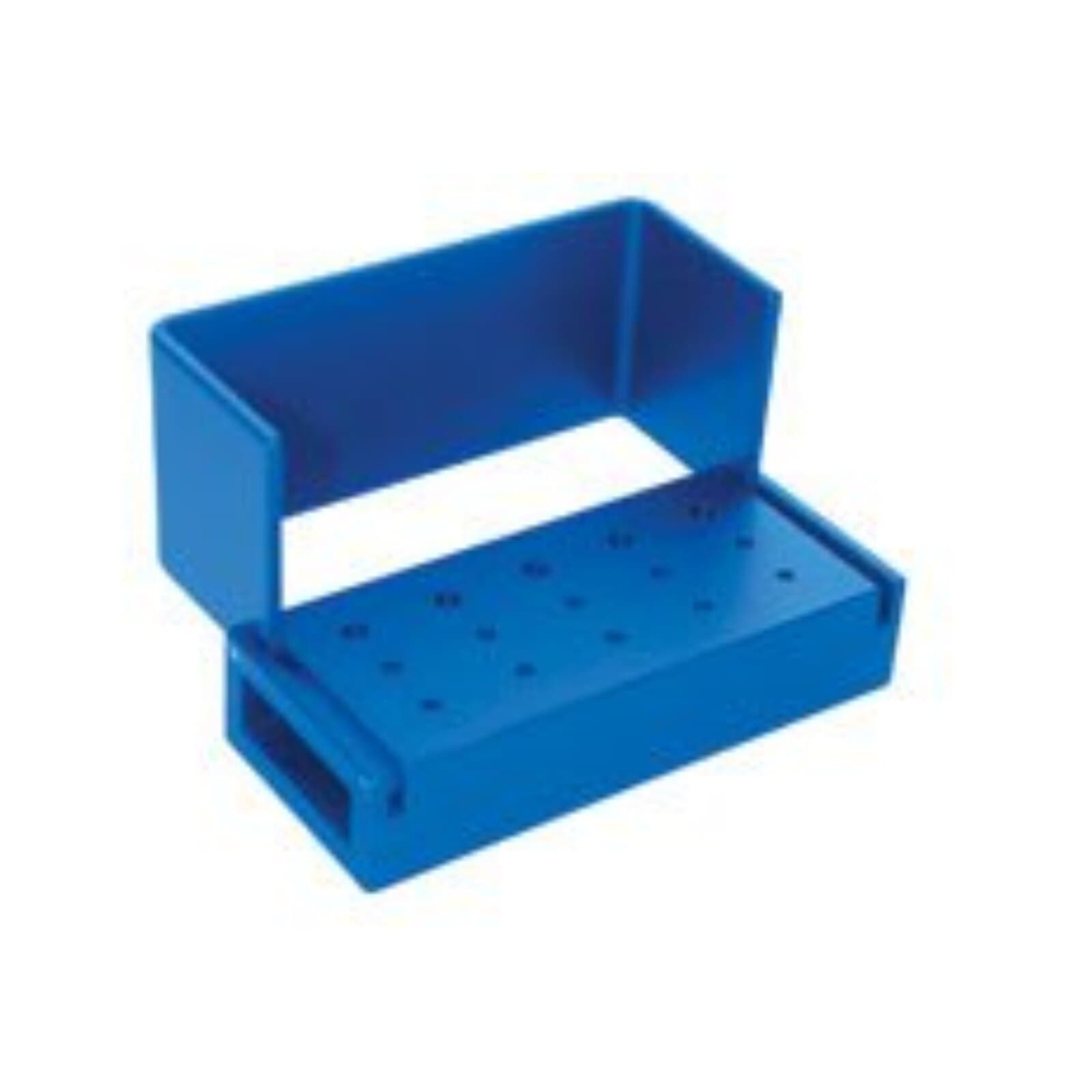 Kerr AXIS Aluminum Bur Block, 15 Holes (10 FG / 5 RA), Blue, Autoclavable, AB320-1U thumbnail 3