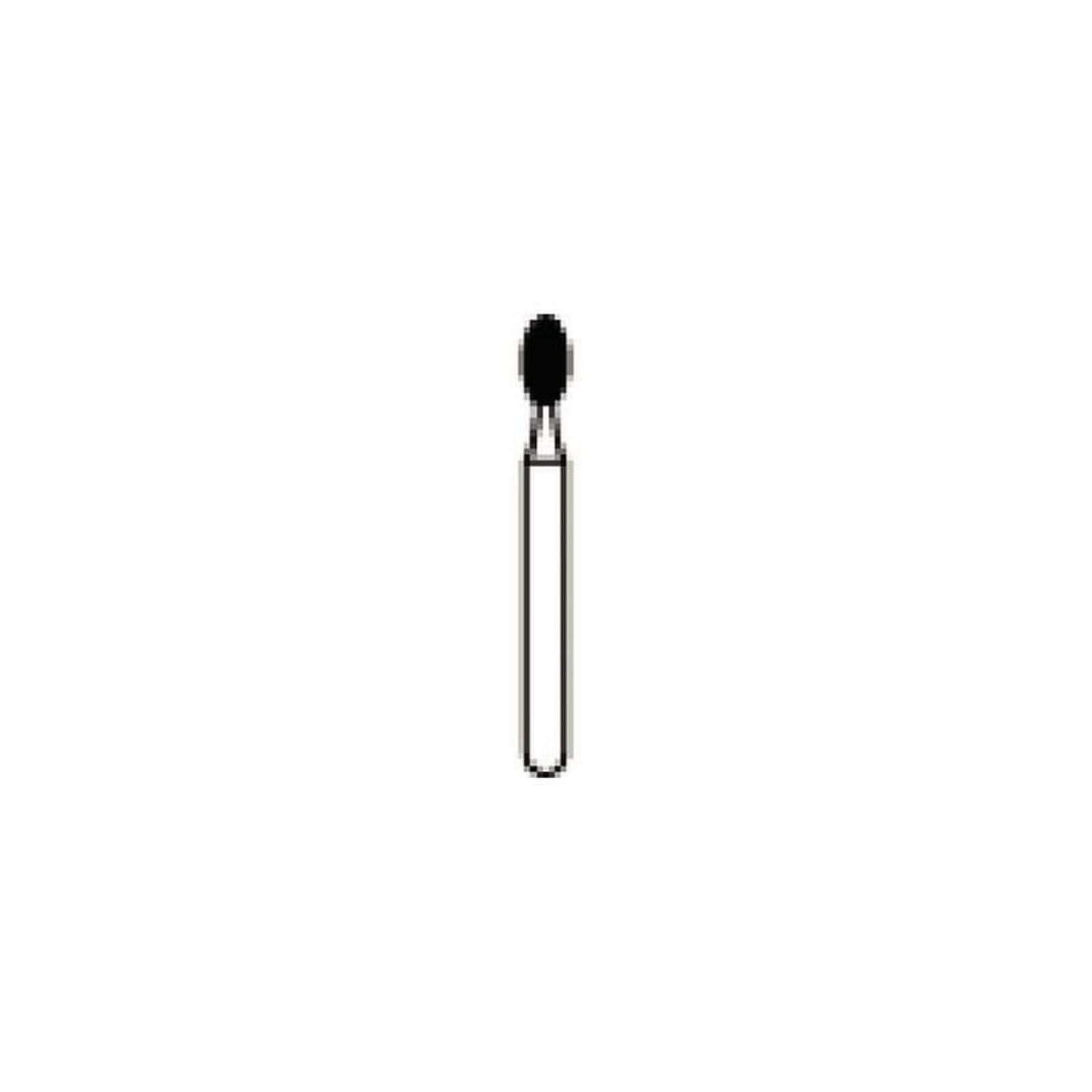 NTI Gold Pack FG Diamond Bur, Fine, Football, #379-023, 2.3 mm x 4.5 mm, 50/Pkg, F379-023G thumbnail 2