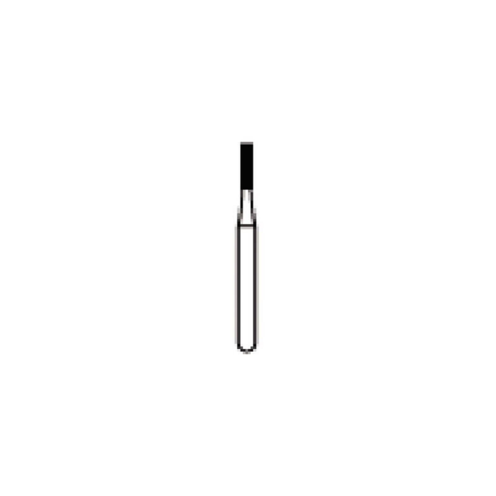 NTI 2-Piece Operative Carbide Bur, FG, Cylinder Crosscut, #557, 1.0 mm Diameter, 4.2 mm Length, 100/Pkg, H557-FG100 thumbnail 2