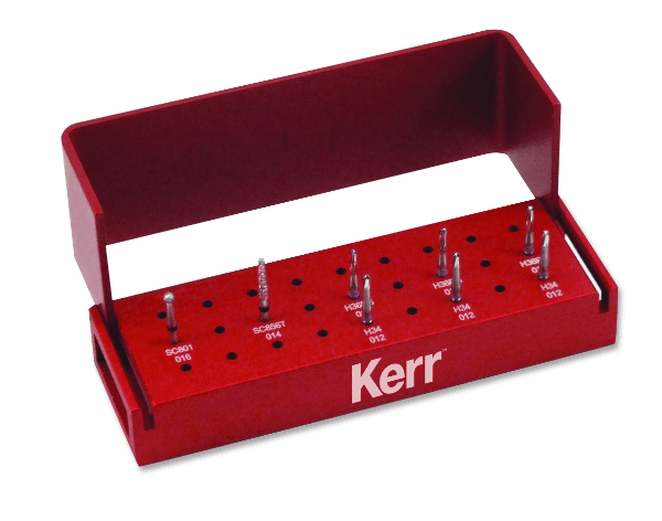 Kerr AXIS Logic Set Crown Removal Kit, LS-102, Includes Diamond and Carbide Burs thumbnail 2