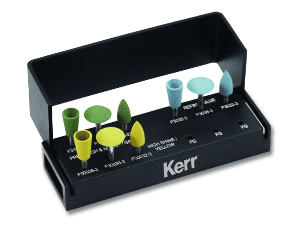 CeraGlaze Ultimate Intra-Oral Porcelain Adjusting & Polishing Logic Set, RA, 9-Piece Kit, LS-506 thumbnail 8