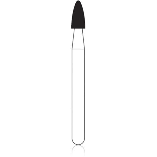 Zir-Cut™ Diamond Bur, FG, Round, #Z801-018, 1.8 mm, Blue, 5/Pk, Z801-018 thumbnail 3