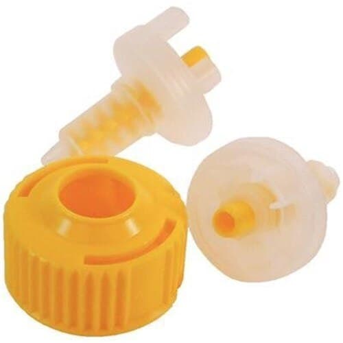 Kerr Dynamic Mixing Tips for Volume, Yellow, 50/Pk, Includes 2 Bayonet Rings, 34746 thumbnail 3