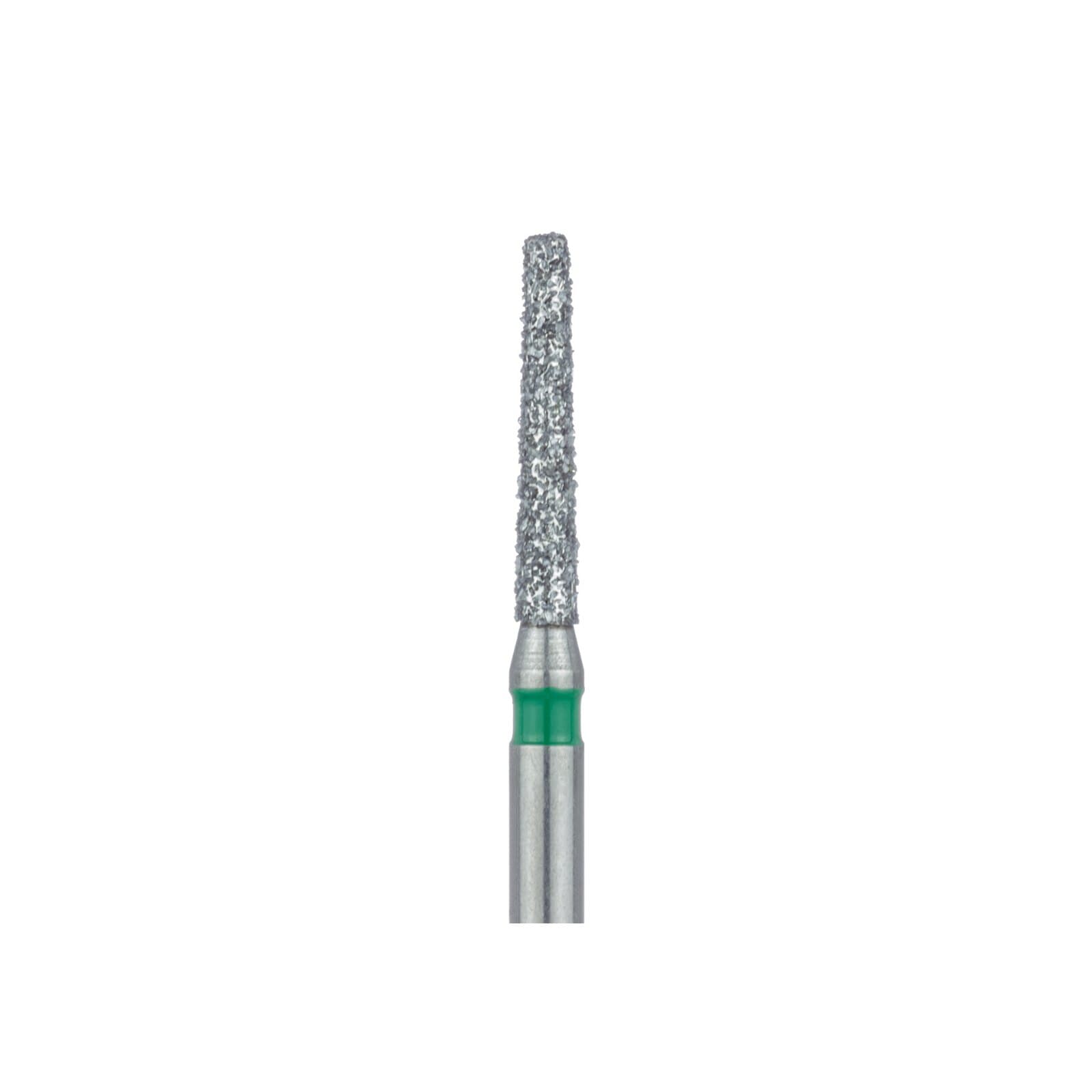 Meisinger Multi-Use Diamond Bur, FG, Long Tapered Flat End, #847G, 1.4 mm, Coarse, Green, 5/Pk, 847G-014-FG thumbnail 4