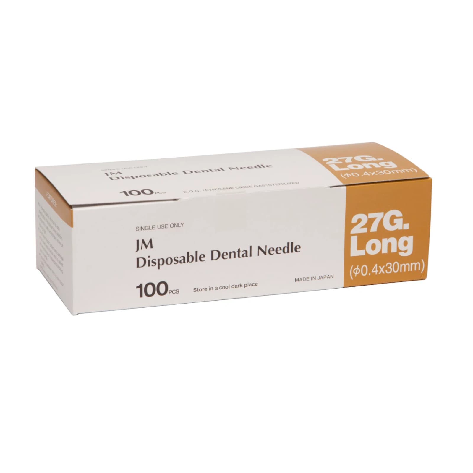 J. Morita Disposable Dental Needles, Plastic Hub, 27 Gauge Long, 30 mm, Yellow, 100/Box, 20-27GL thumbnail 14