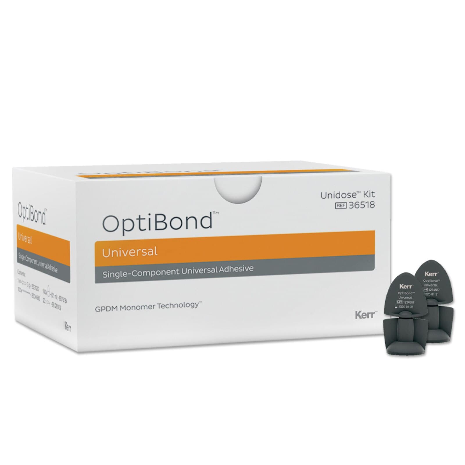 OptiBond Universal Light-Cure Dental Bonding Agent, Unidose, 0.10 ml, 100/Pk, 36518 thumbnail 16