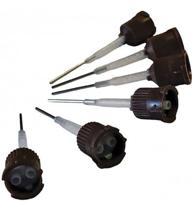 Bulk EZ Pre-Bent Mixing/Applicator Tips, 19 Gauge, Brown, 25/Pk, 94793 thumbnail 9