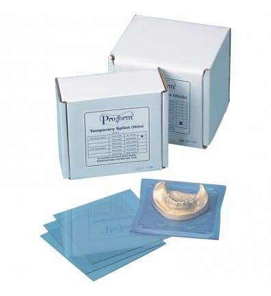 Pro-Form Splint Material, 5" x 5", 0.020" (0.50 mm), Clear, 50/Pk, 9614800 thumbnail 9