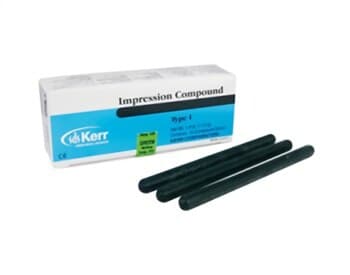 Kerr Impression Compound Sticks, Green, Type 1, 1/4 lb, Bulk Package, 500/Pkg, 00447 thumbnail 2