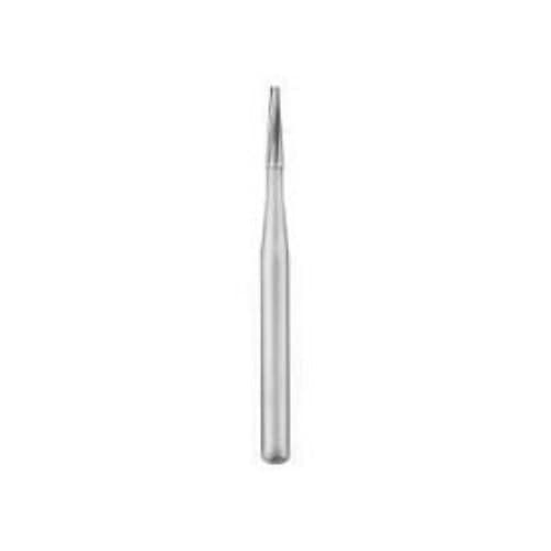 Alpen Carbide Bur FG #168 Tapered Fissure, Friction Grip, 0.8 mm Diameter, 100/Pk - Alpen Burs Carbide 100/Pk FG168 Tapered Fissure - Image 1