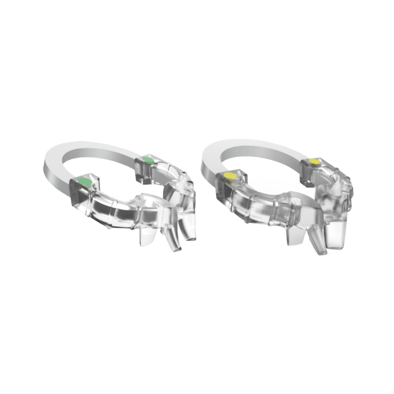 iMatrix Clear Sectional Matrix System Ring Refill, 1 Yellow Narrow & 1 Green Standard, 411203 thumbnail 6
