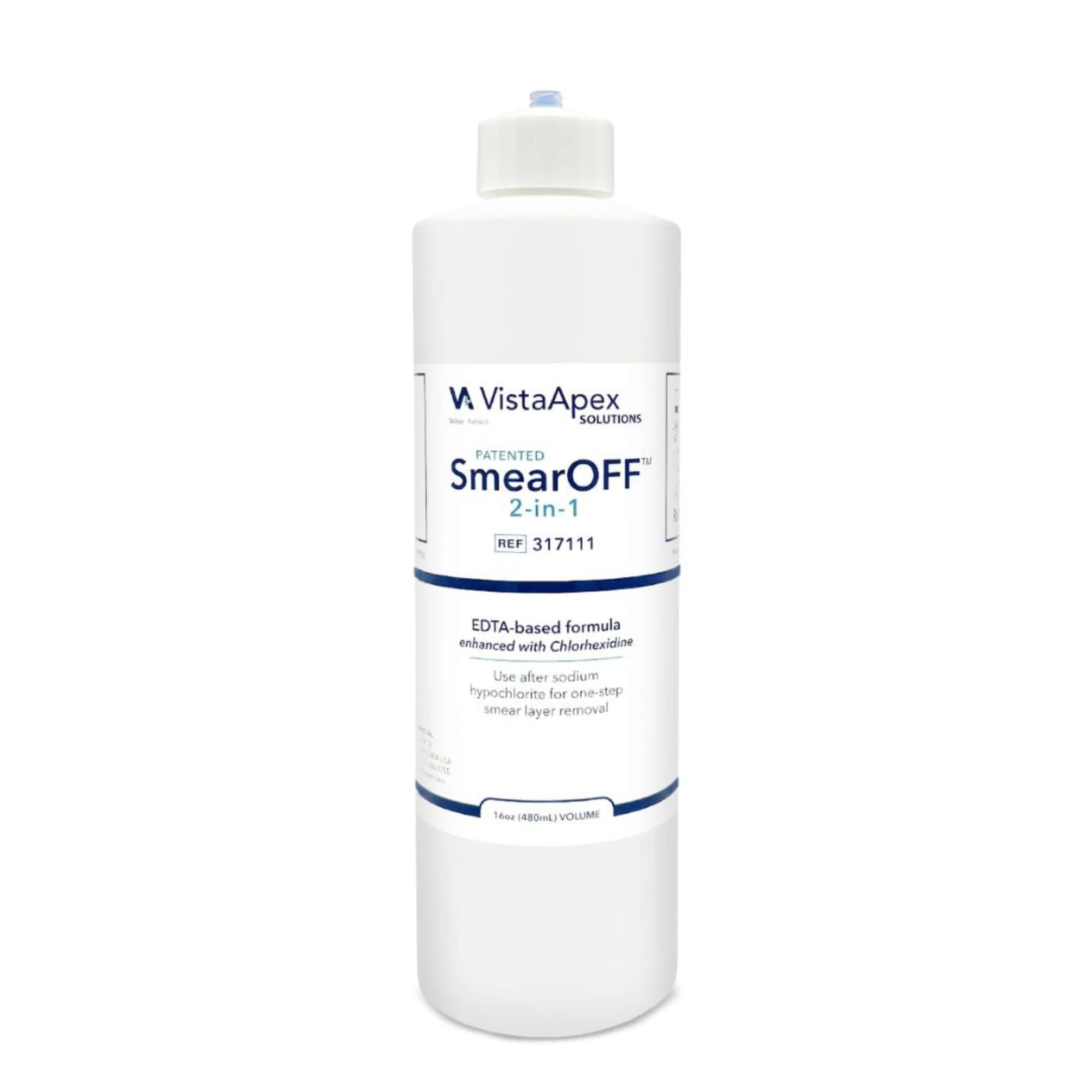 SmearOFF 2-in-1 EDTA/CHX Irrigation Solution, 16 oz (480 mL) Bottle, 317111 thumbnail 6