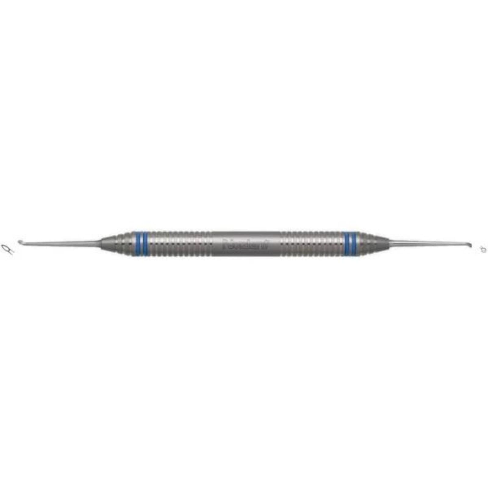 Nordent Cleoid-Discoid Carver #1 (90-93), Double-Ended, Medium Round Handle, 1.5 mm Blade, Stainless Steel thumbnail 9