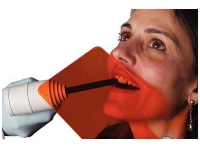 Cure-Shield Handheld Visible Light Shield, Orange, 5" Square with 5" Handle, 3/Pk, 9006166 thumbnail 5