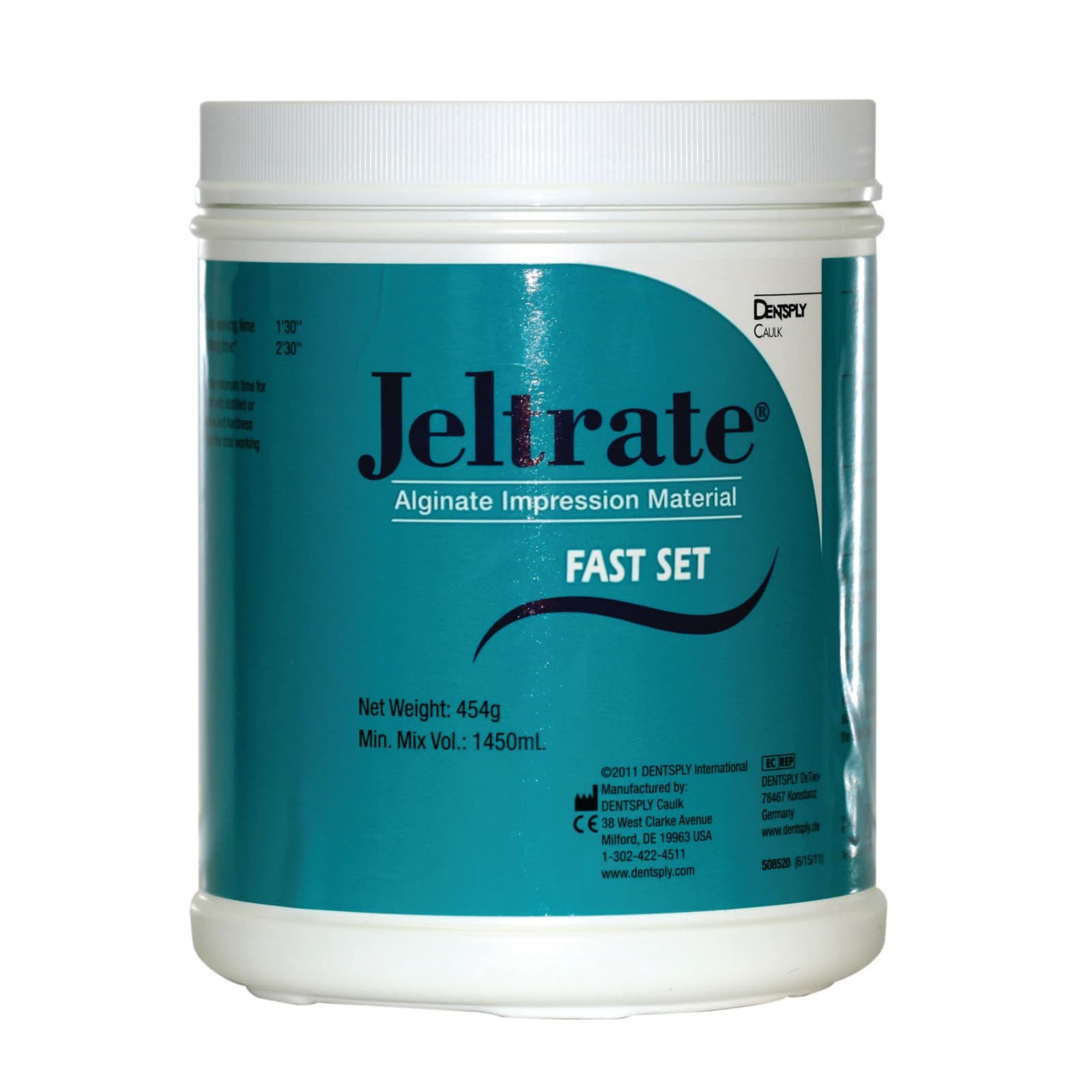 Jeltrate Alginate Impression Material, Fast Set, Pink, 1 lb Can, 608522 thumbnail 6