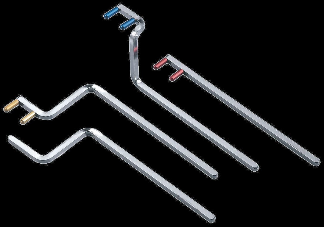 XCP/BAI Posterior Positioning Arm, Yellow, Stainless Steel, 54-0858, 1/Pk thumbnail 8