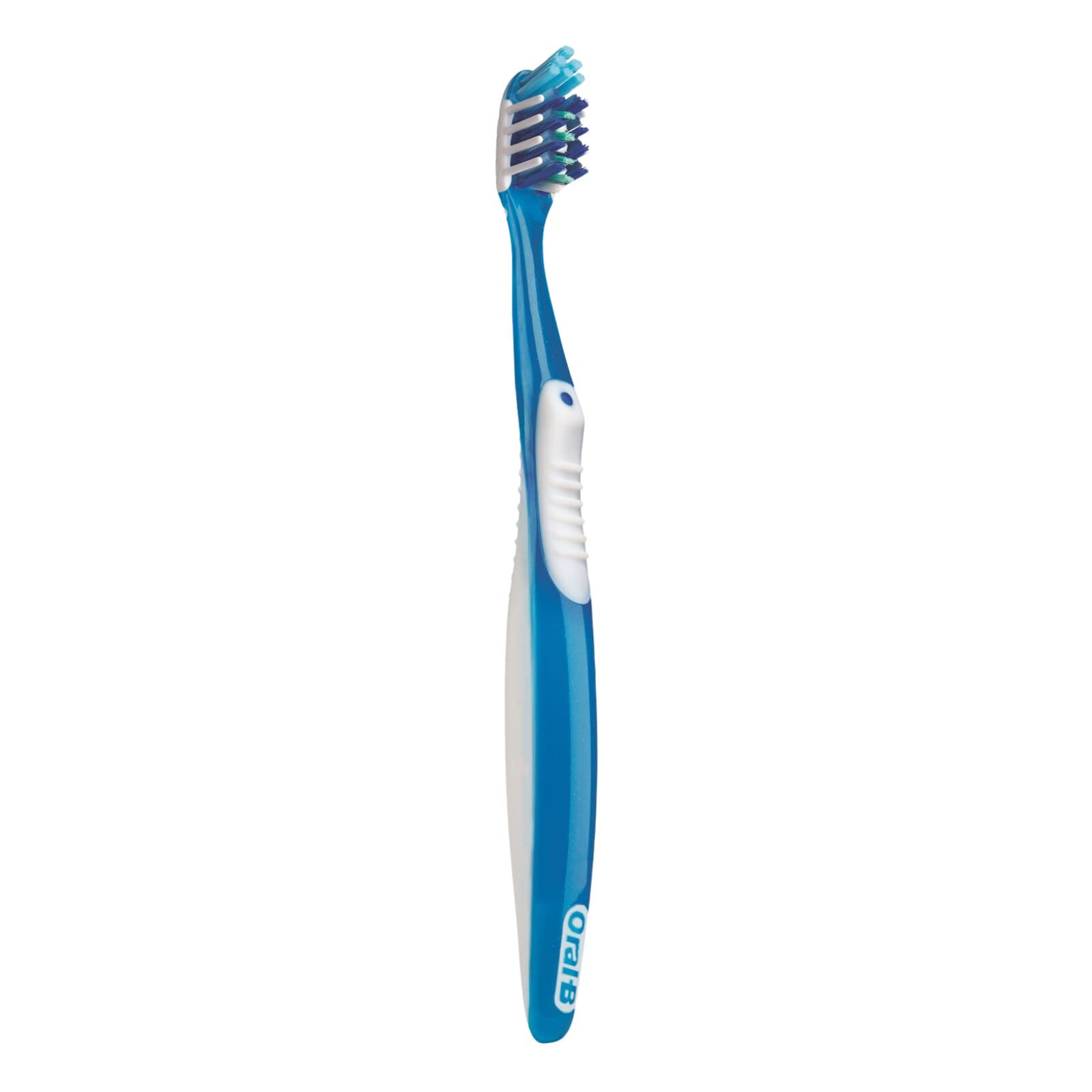 Oral-B CrossAction All-in-One Toothbrush, Soft, Full Head, Assorted Colors, 12/Box, 80346055 thumbnail 2