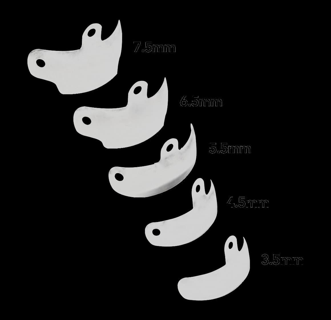 Palodent Plus Sectional Matrix System Matrices Refill, 7.5mm, 50/Pack, 659860 thumbnail 12