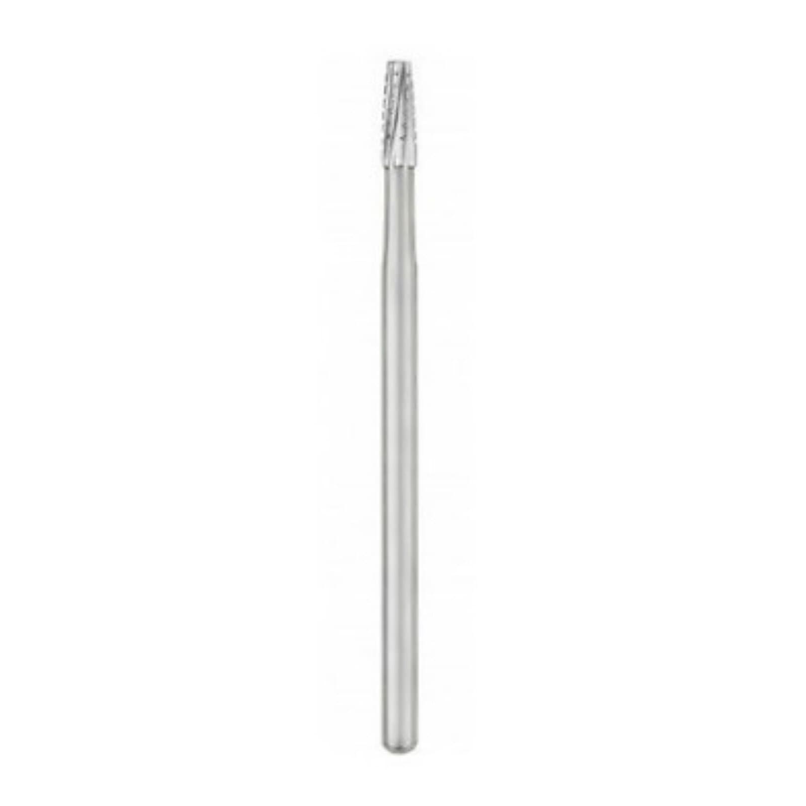 SS White Sterile Oral Surgery Carbide Bur, HP Shank #2, Cross Cut Tapered Fissure, #702, 1.6 mm Head, 51 mm Long, 10/Pk, 30023 thumbnail 3